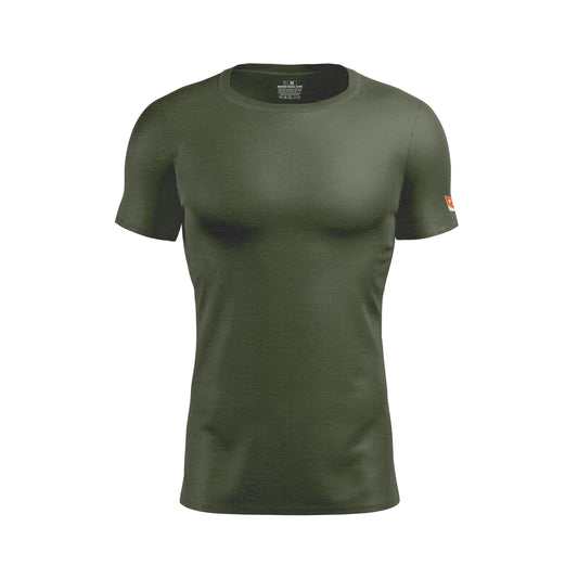 Camiseta de manga corta de lana merino hombre - Ope