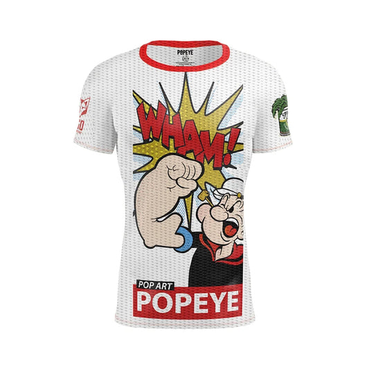 Camiseta masculina de manga curta - Popeye Pop Art