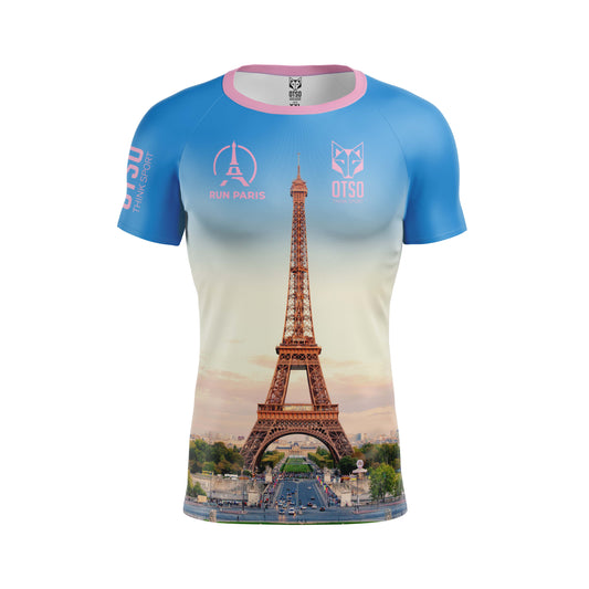 Camiseta manga corta hombre - Run Paris 2026 (Outlet)