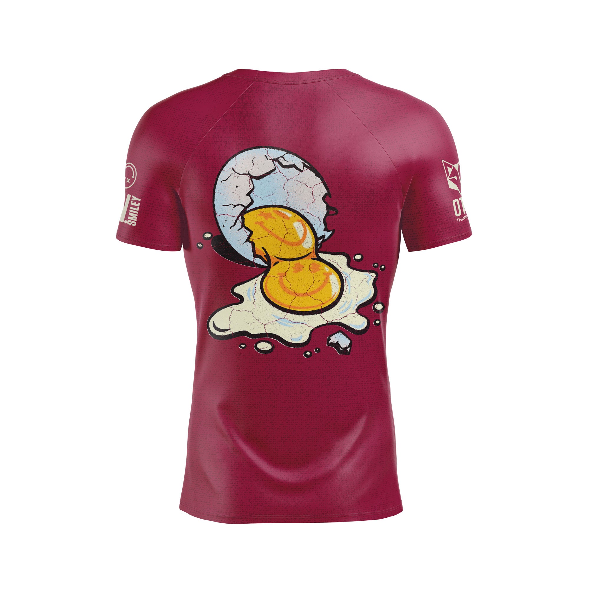Camiseta manga corta hombre - S.W.Smiley Concrete Canvas Egg (Outlet)