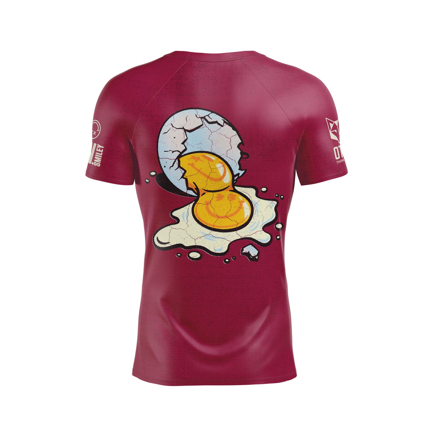 Maglietta manica corta uomo - S.W.Smiley Concrete Canvas Egg