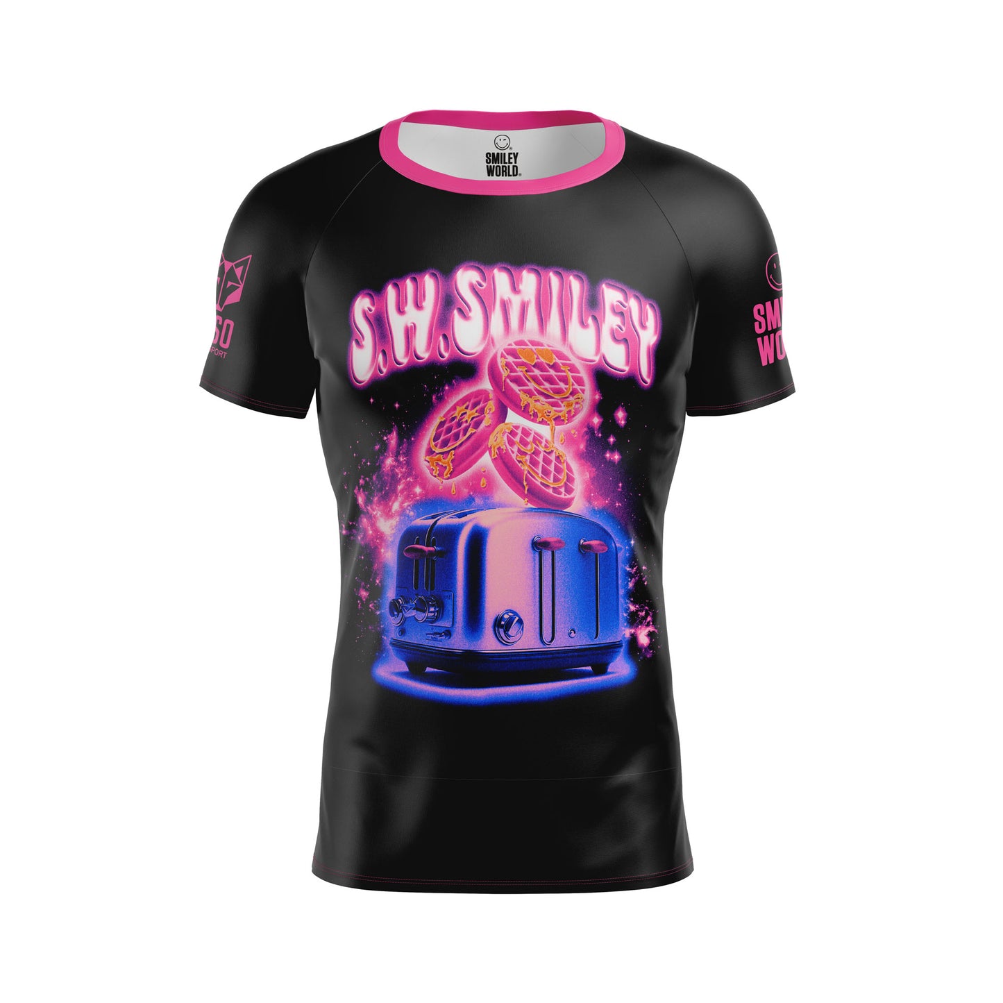 Camiseta manga corta hombre - S.W.Smiley Concrete Canvas Toaster