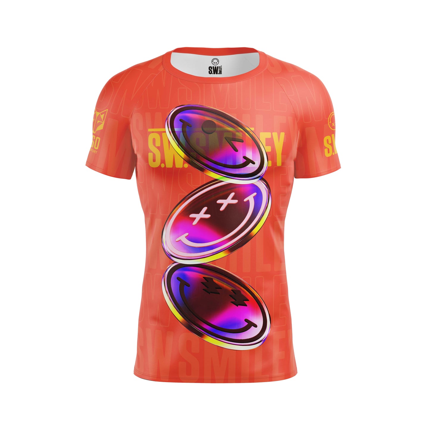 Men's short sleeve t-shirt - S.W.Smiley Sensoral Shimmer