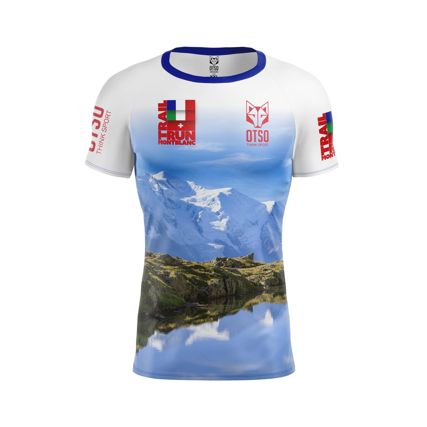 Men's short sleeve t-shirt - Trail Run Montblanc 2024