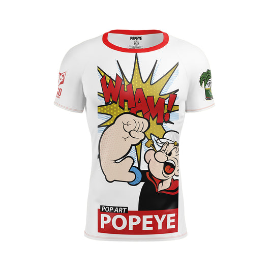 Camiseta masculina de manga curta - Popeye Pop Art