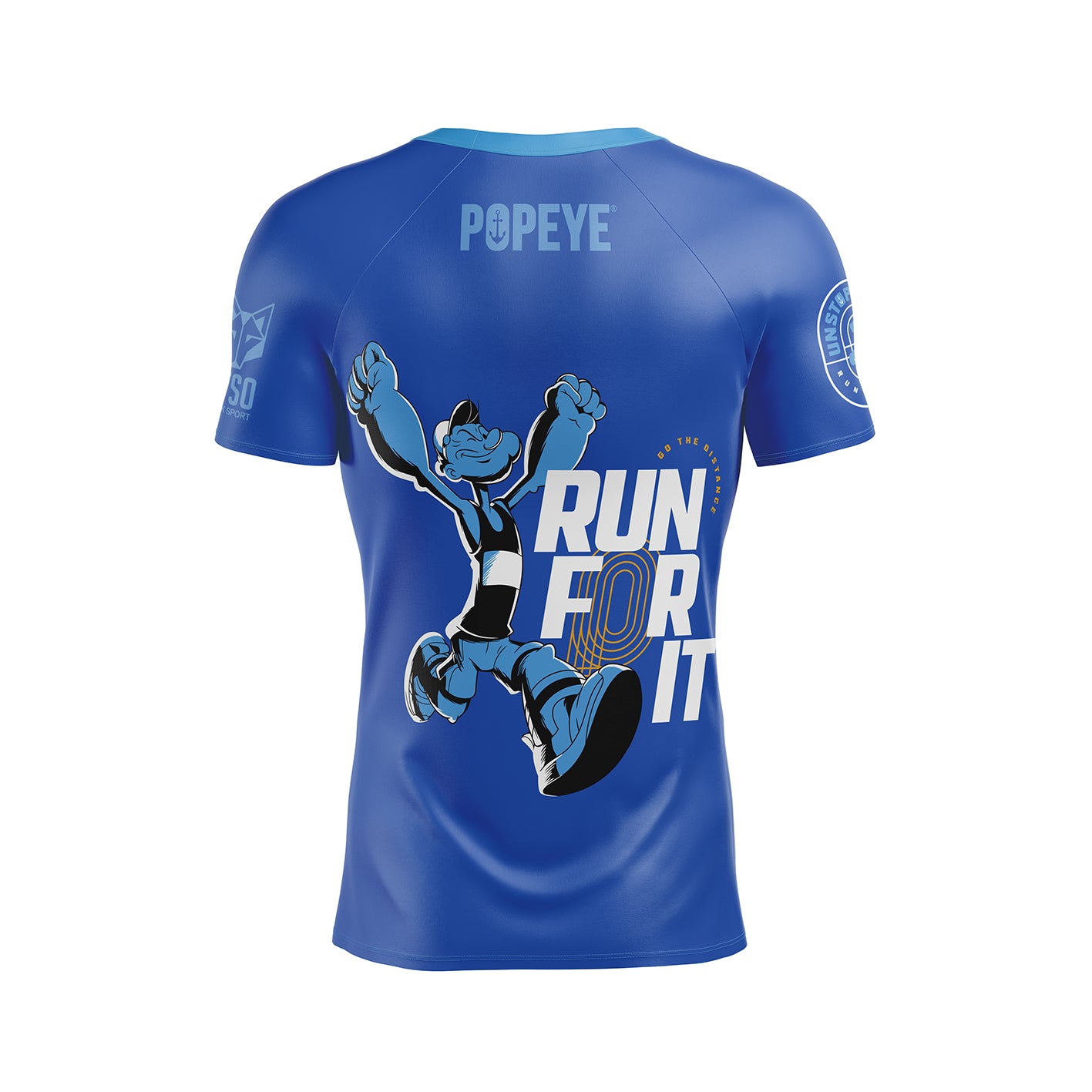 T-shirt manches courtes homme - Popeye Run For It