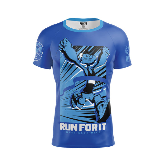 T-shirt manches courtes homme - Popeye Run For It