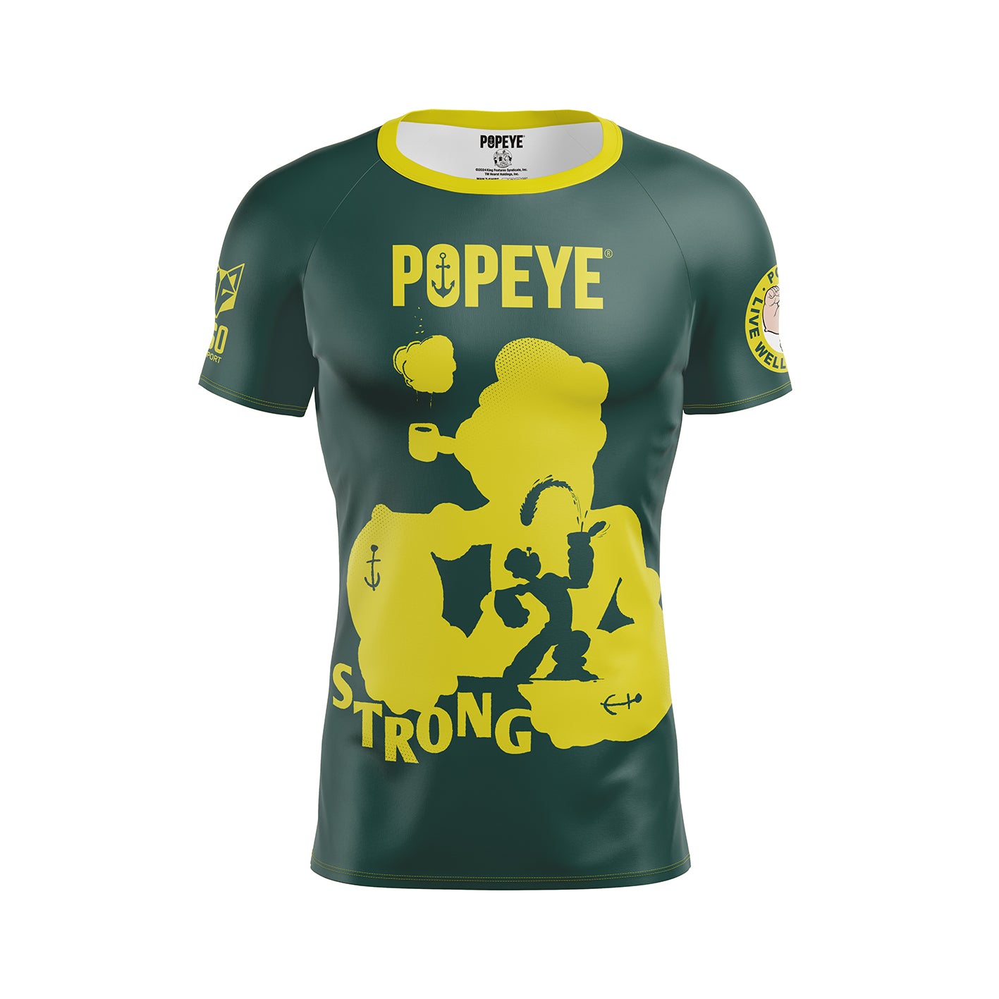 Camiseta manga corta hombre - Popeye Strong (Outlet)