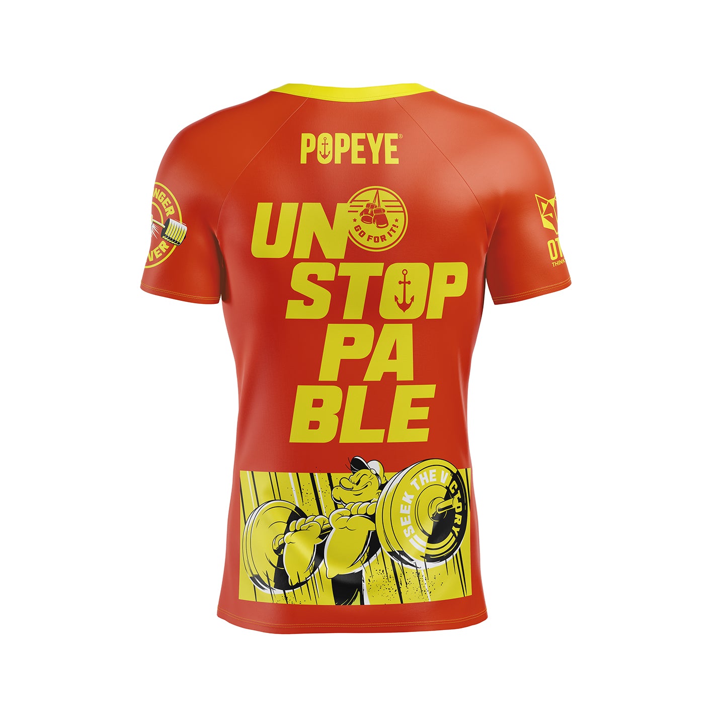 T-shirt manches courtes homme - Popeye Inarrêtable