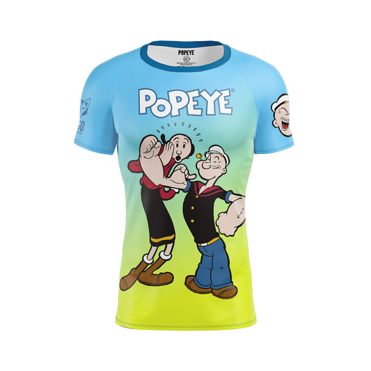 Camiseta masculina de manga curta - Popeye & Olive