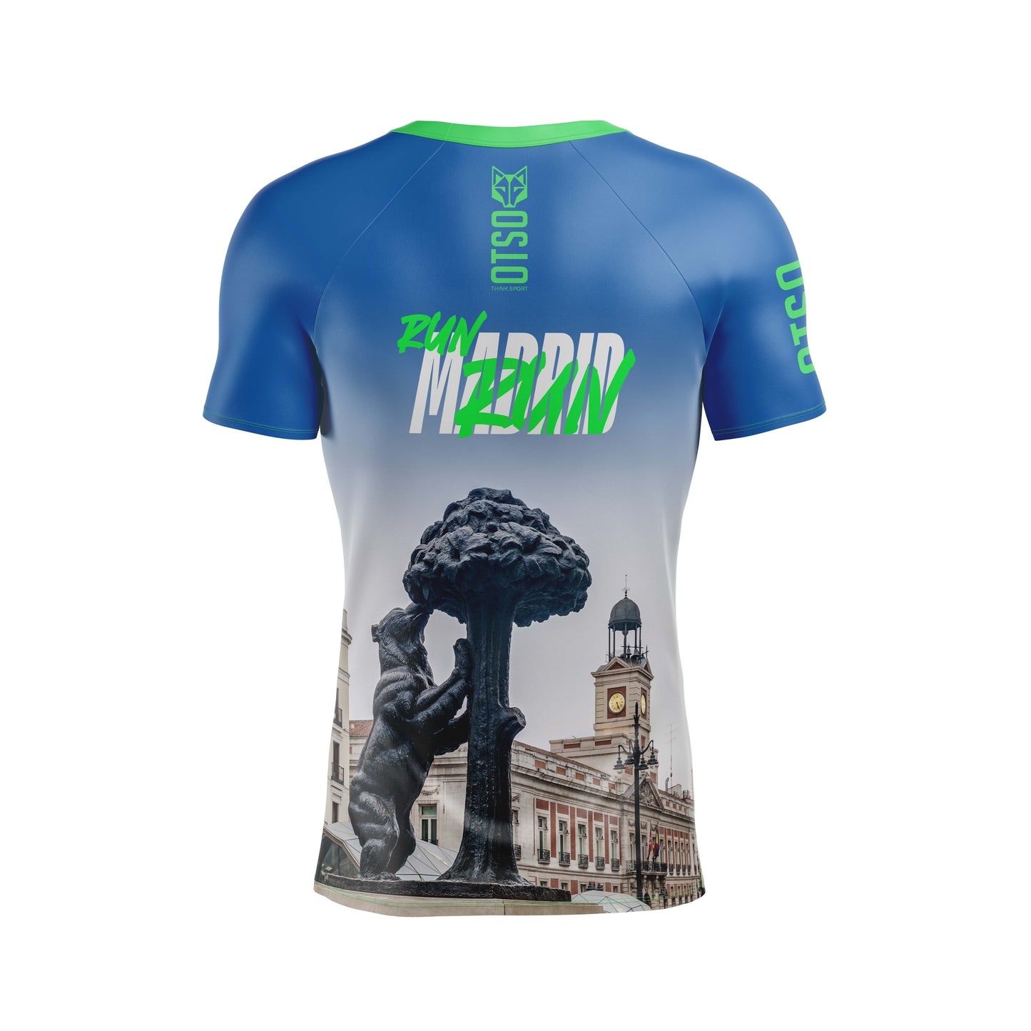 Camiseta manga corta hombre - Run Madrid (Outlet)