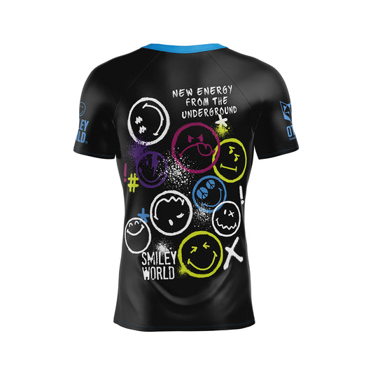 Camiseta manga corta hombre - S.W.Smiley Festival