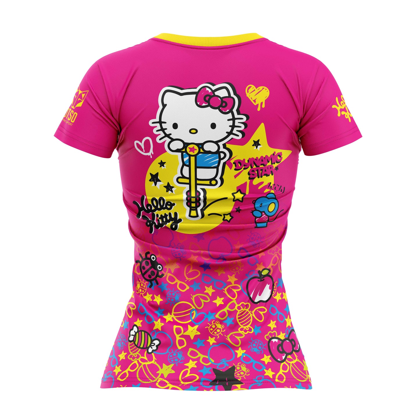T-shirt a manica corta per ragazze e donne - Hello Kitty Sparkle
