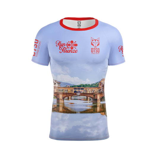 Camiseta manga curta masculina - Run Florencia (Outlet)