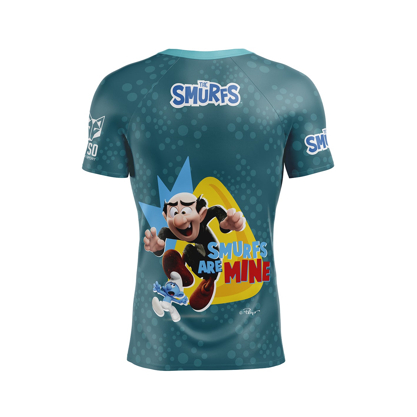 Camiseta masculina de manga curta - Smurfs Gargamel (Outlet)