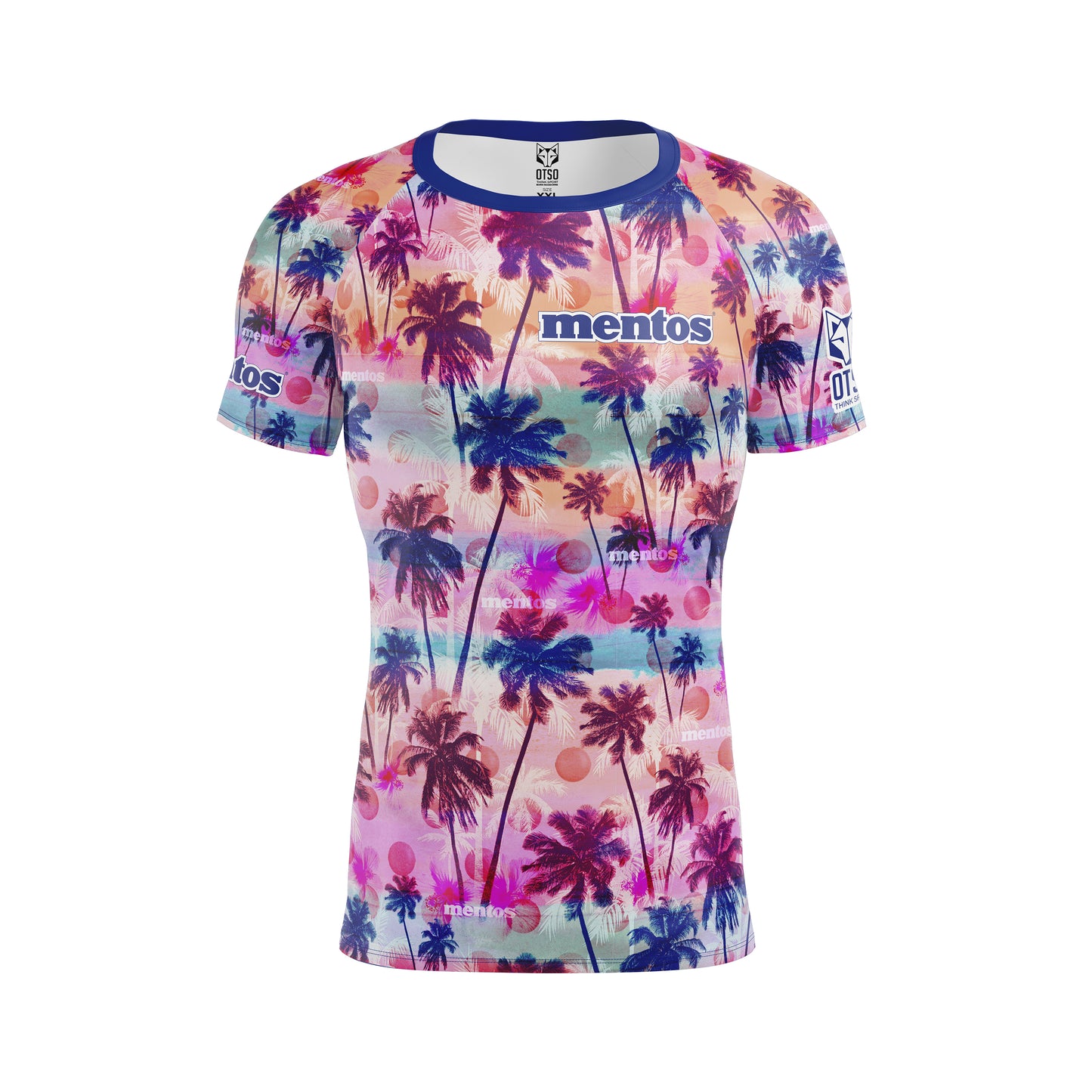 T-shirt manches courtes homme - Mentos Palm (Outlet)