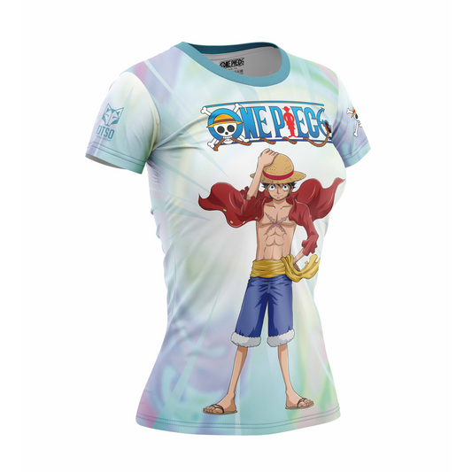 Magliette manica corta donna - GarOne piece fishman luffy and the crew greenen