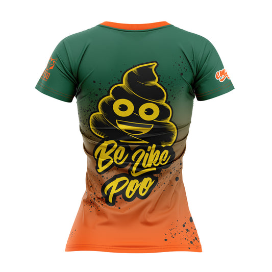 Camiseta manga corta mujer - Emoji Be like Poo (Outlet)
