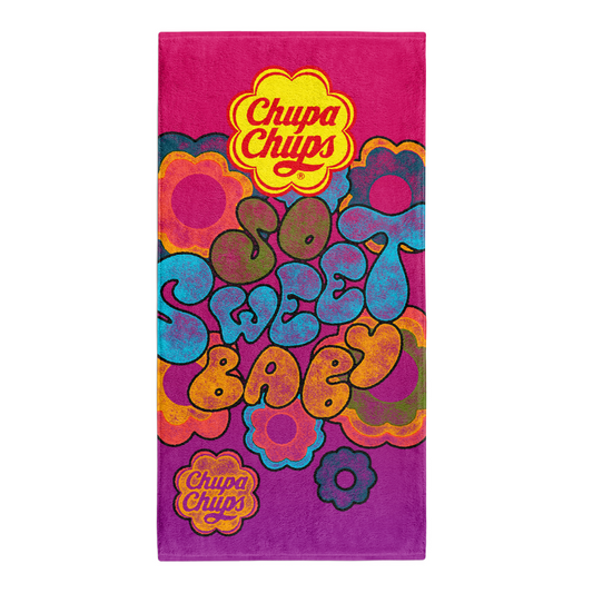 Toalha de microfibra Chupa Chups Sweet Baby