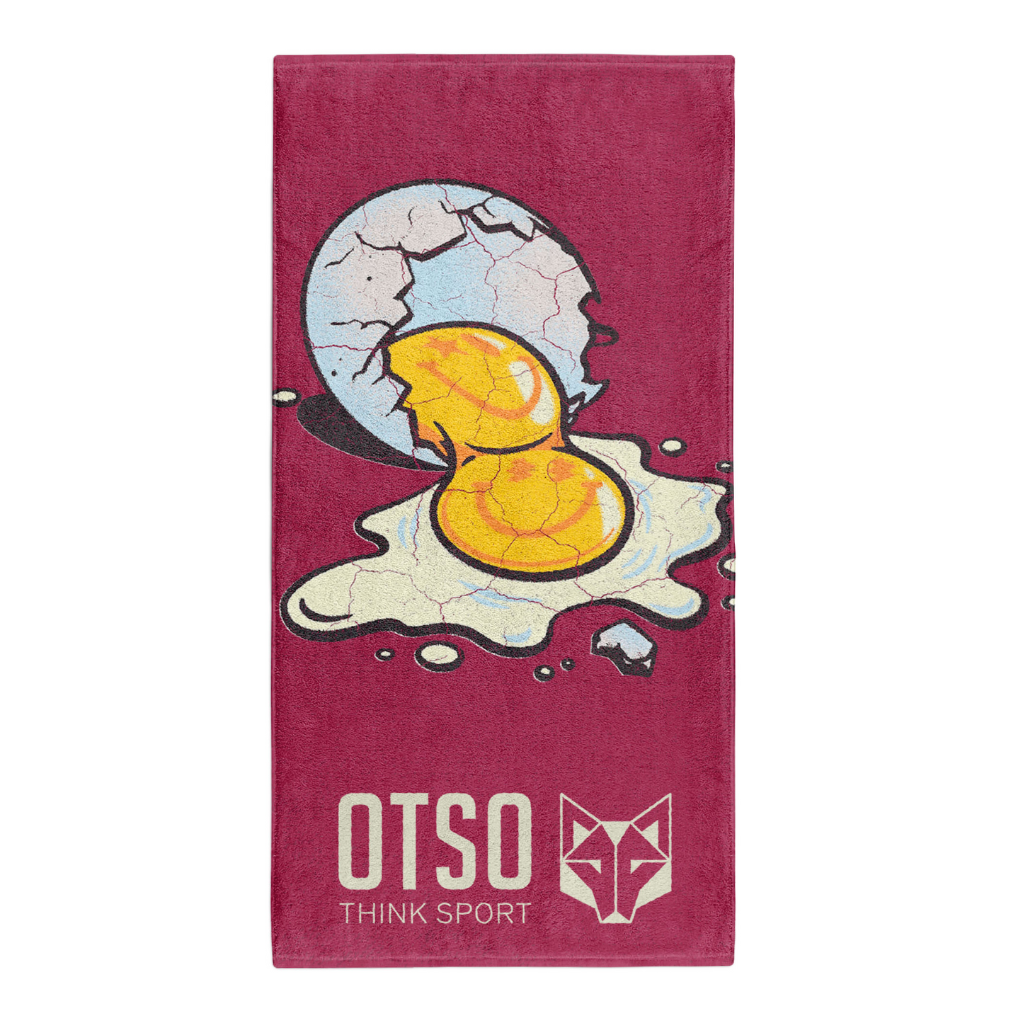 Tovallola de microfibra - S.W.Smiley Concrete Canvas Eggs