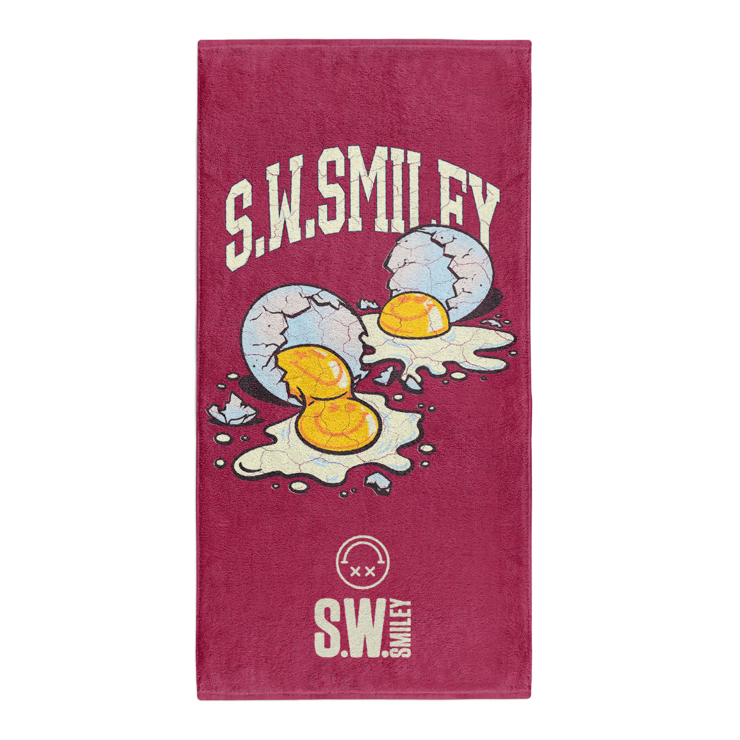 Tovallola de microfibra - S.W.Smiley Concrete Canvas Eggs