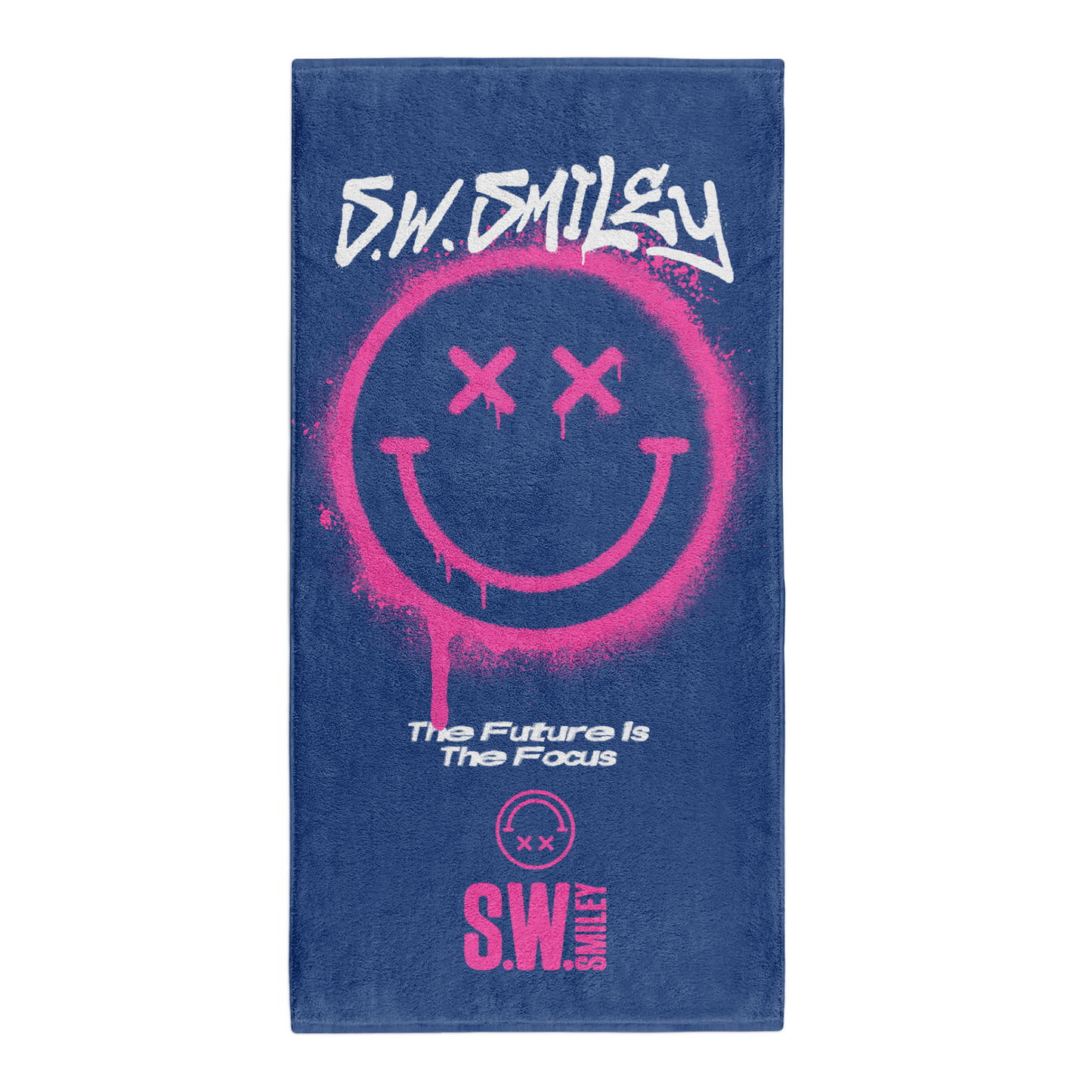 Toalla de microfibra - S.W.Smiley Graffiti