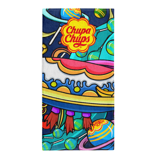 Toalha de microfibra Chupa Chups Space