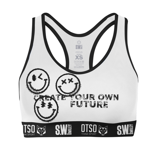 Top esportiu - S.W.Smiley Airbrushed Infinity