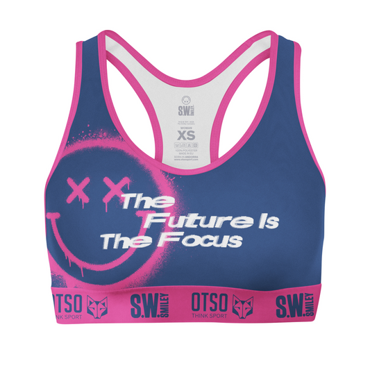 Top esportiu - S.W.Smiley Graffiti