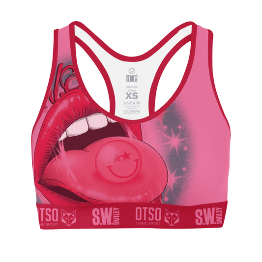 Top esportiu - S.W.Smiley Hella Good