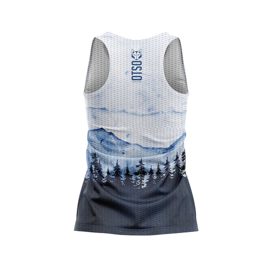 Camiseta sem mangas mulher - Blue Forest