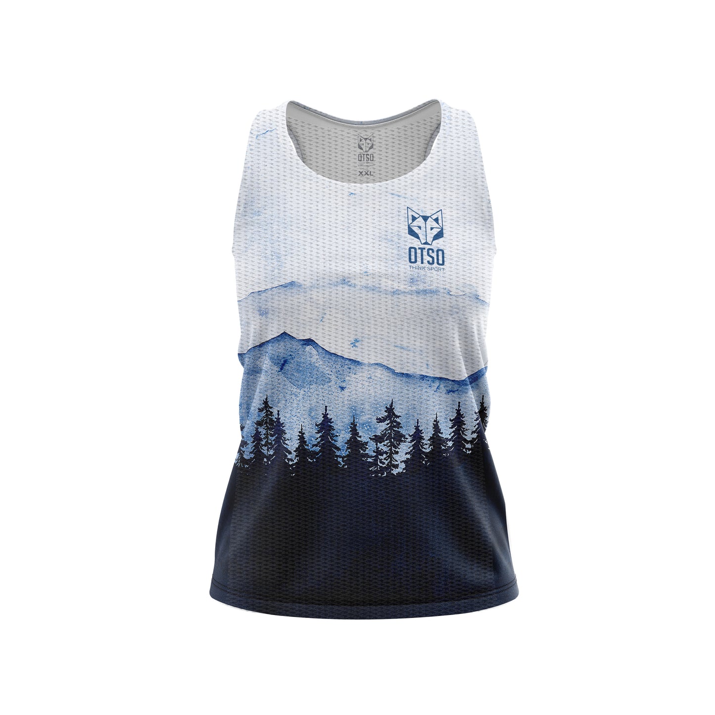 Camiseta sin mangas mujer - Blue Forest