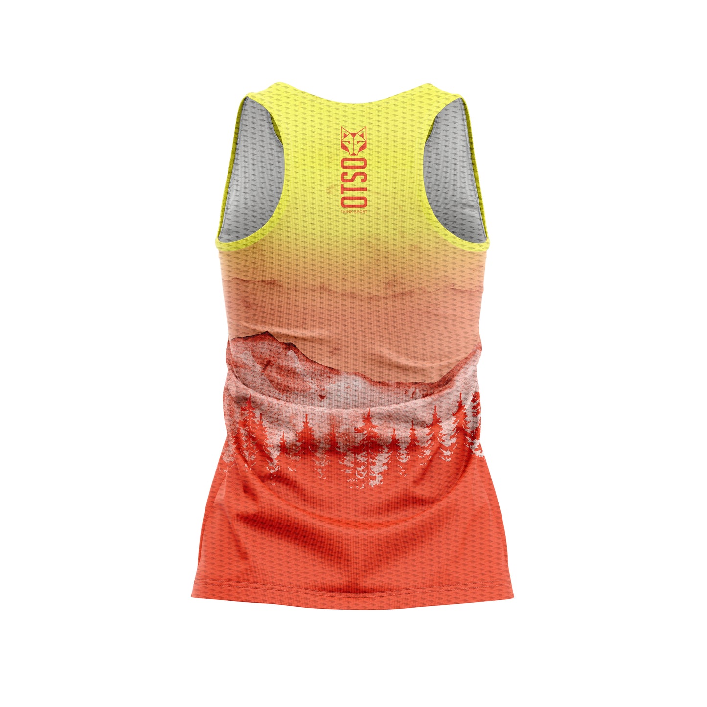 Camiseta sin mangas mujer - Orange Forest