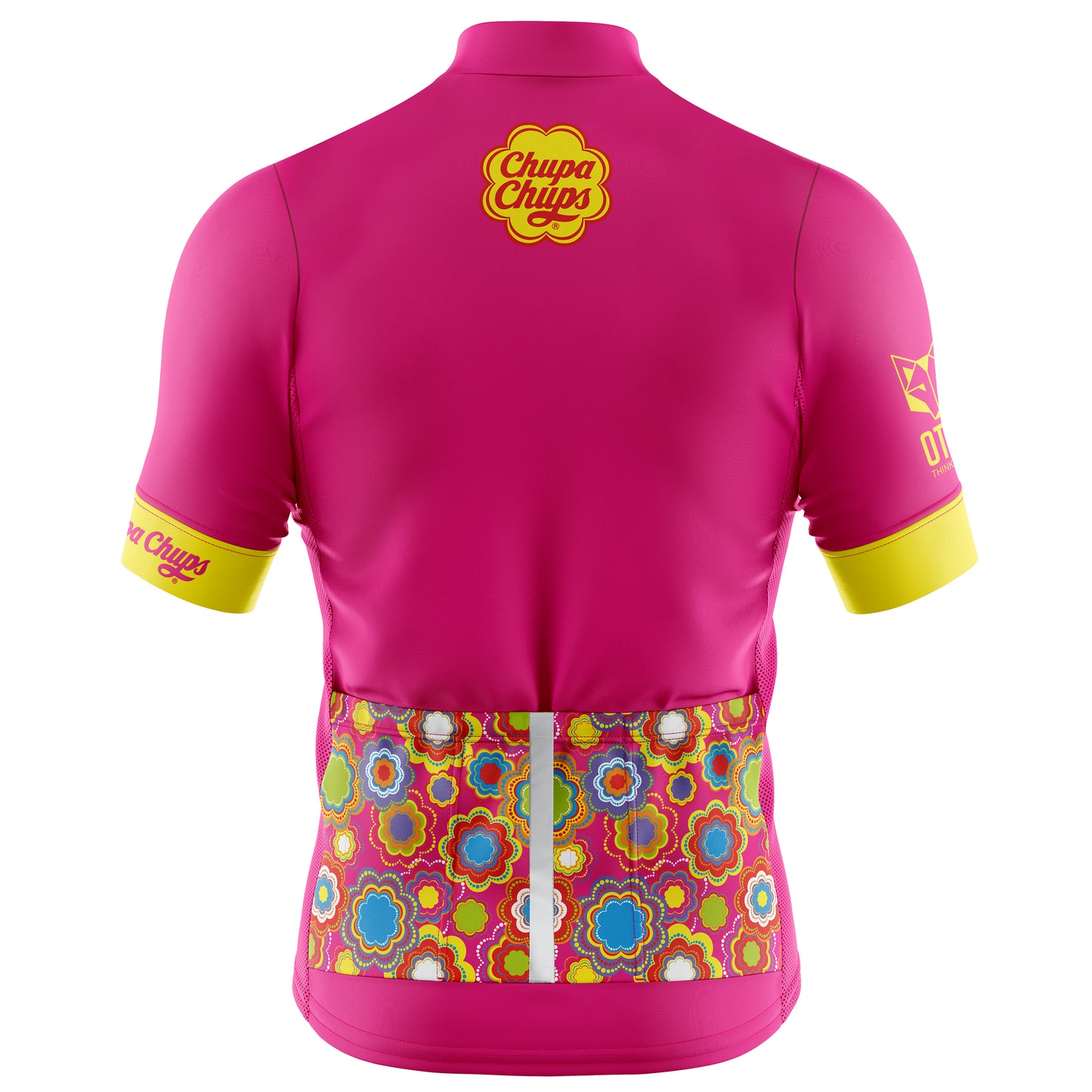 Maillot de ciclismo manga corta mujer - ChupaChups Floral Pink(Outlet)