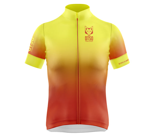 Women's Short Sleeve Cycling Jersey - Fluo Orange (Outlet)