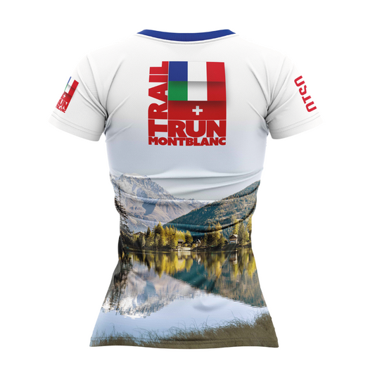 T-shirt manches courtes femme - Run Trail Montblanc 2024 (Outlet)