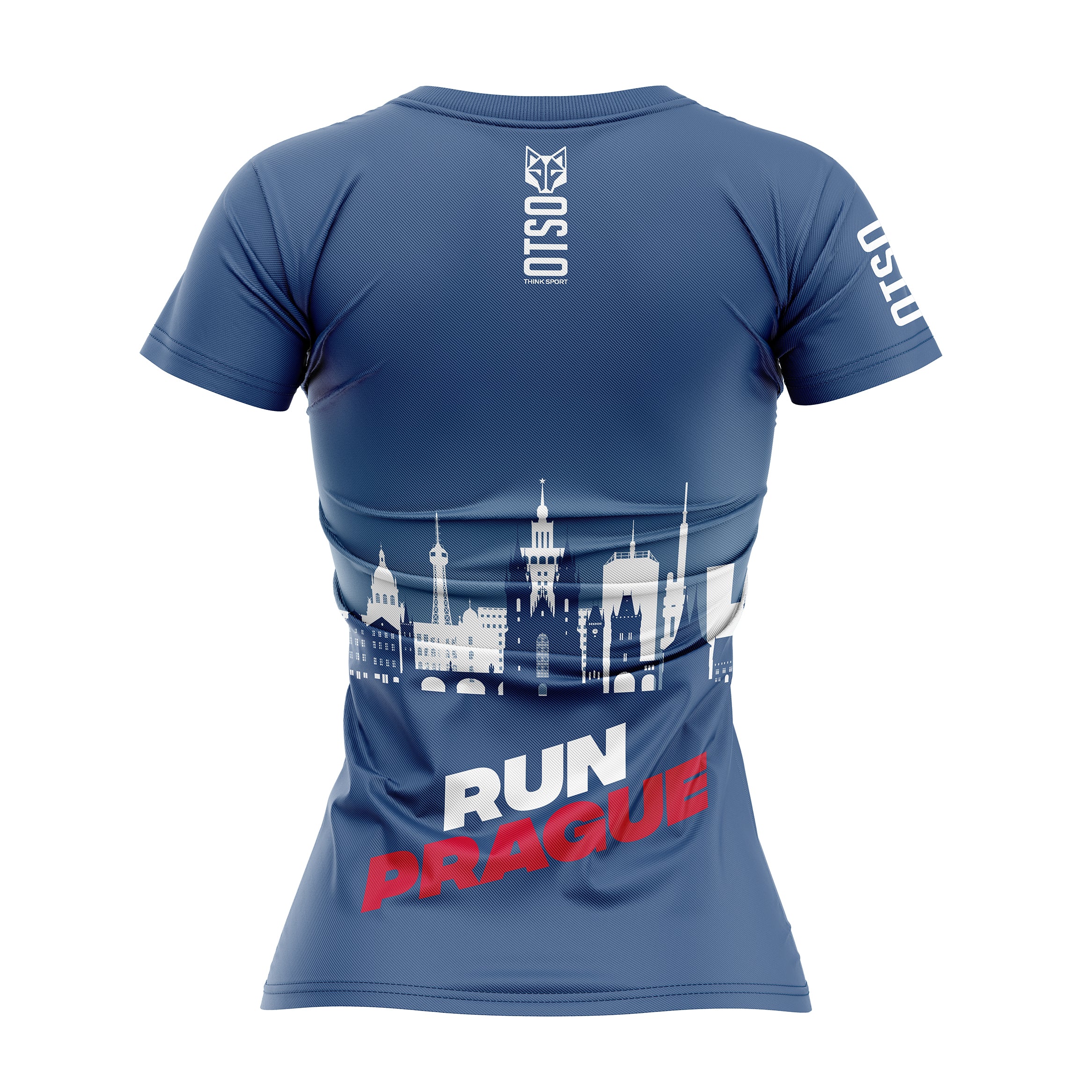 Camiseta manga corta mujer Run Prague Outlet OTSO