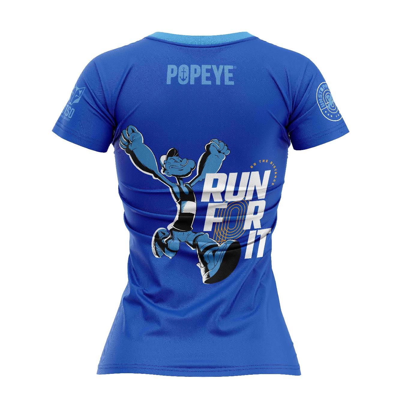 Camiseta manga corta mujer - Popeye Run For It