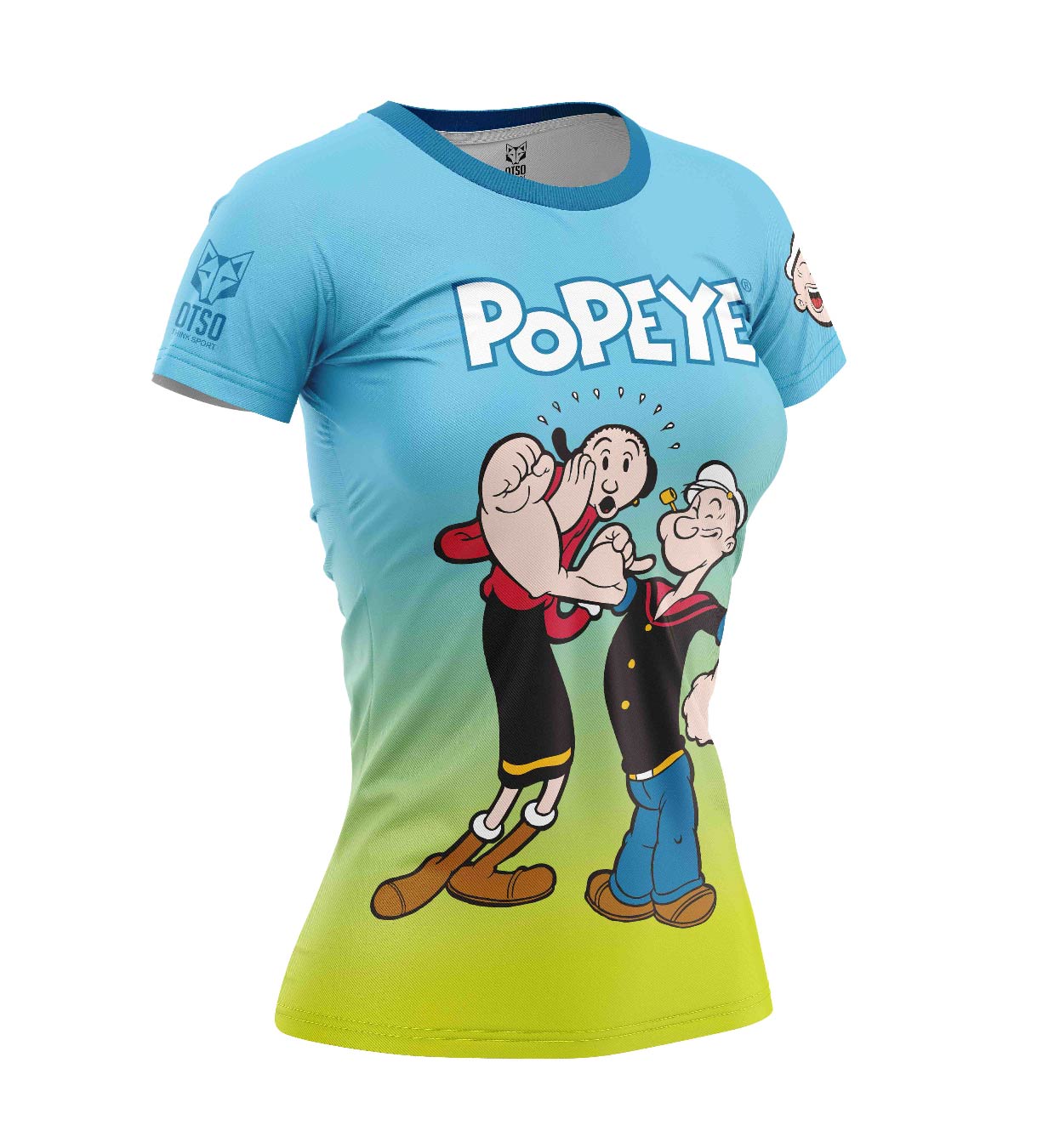 T-shirt manches courtes femme - Popeye & Olive