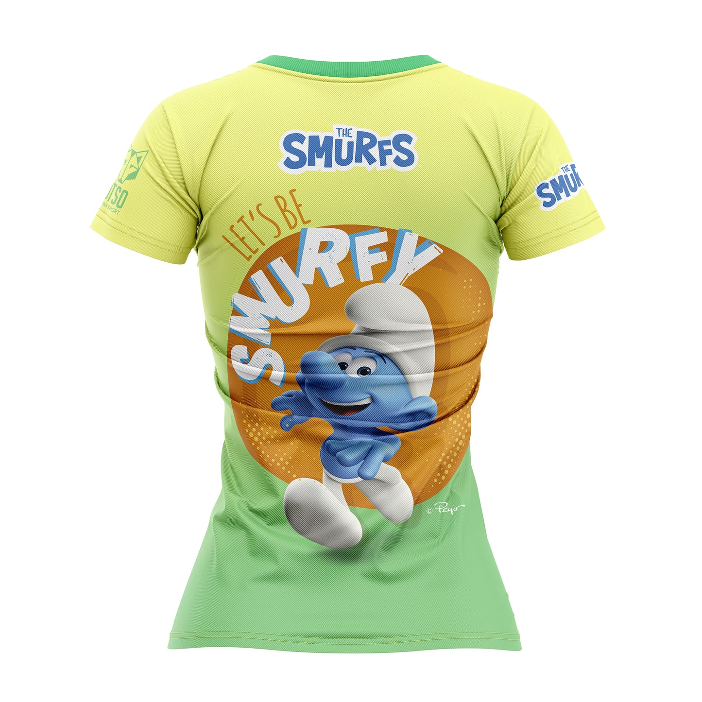 T-shirt manches courtes femme - Smurf Running