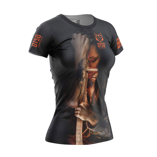 T-shirt manches courtes femme - Warrior