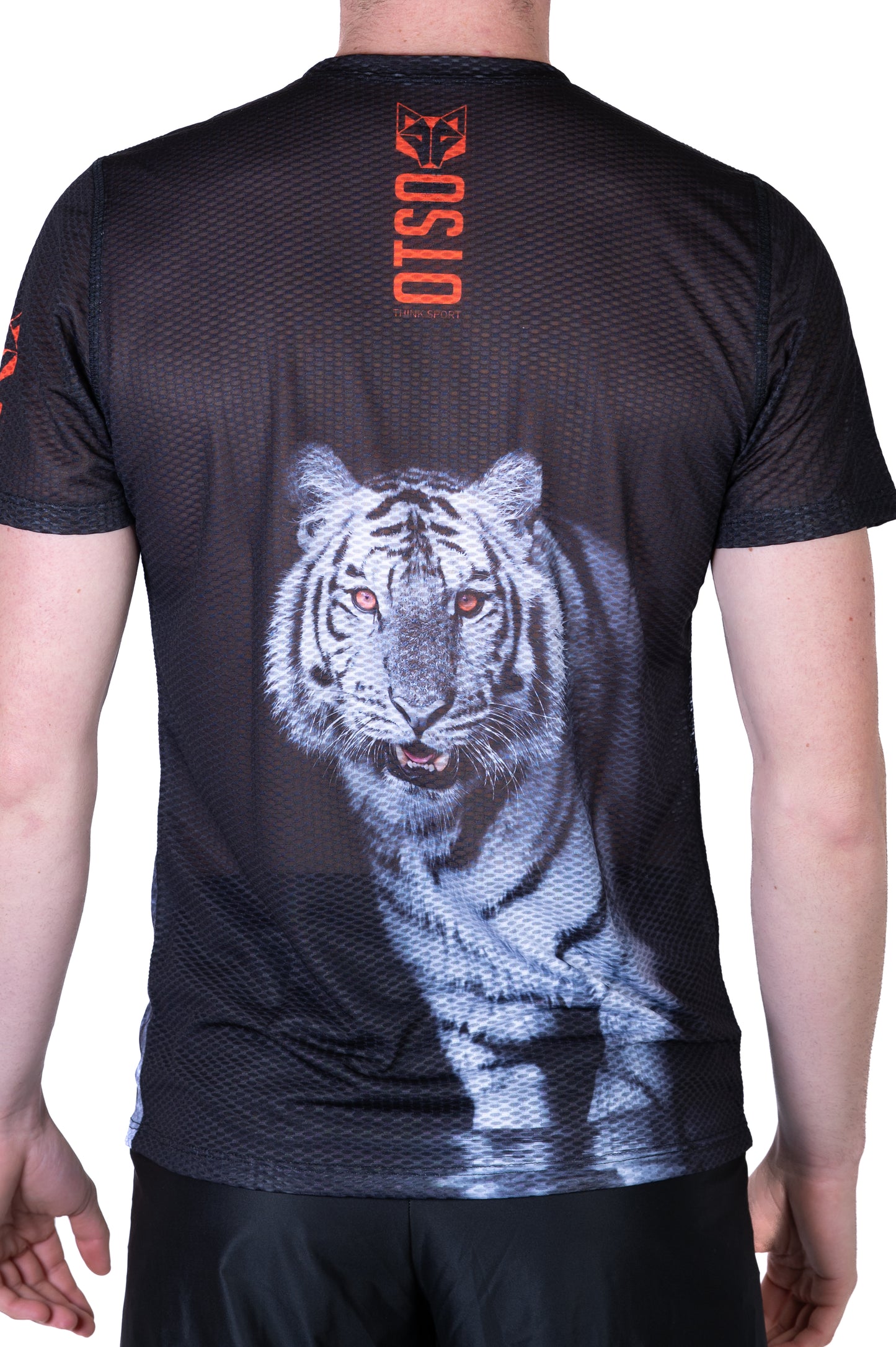 Short sleeve t-shirt men - Tiger