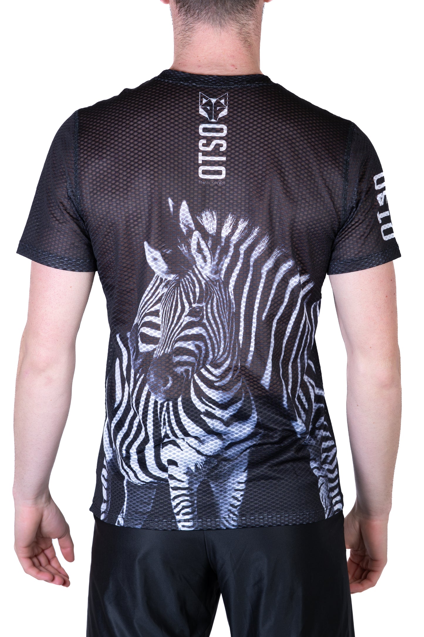 Short sleeve t-shirt for men - Zebra