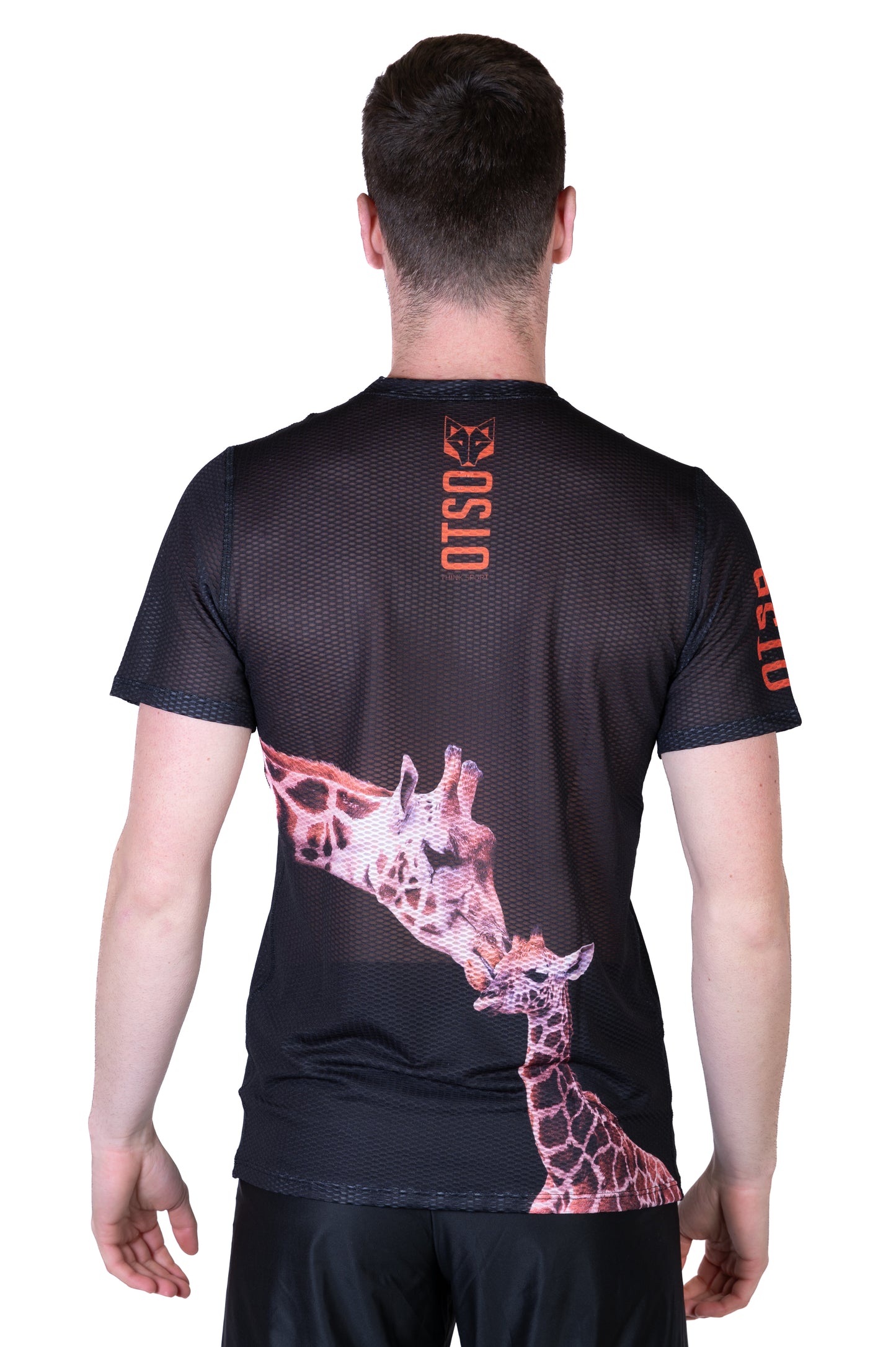 Short sleeve t-shirt men - Giraffe