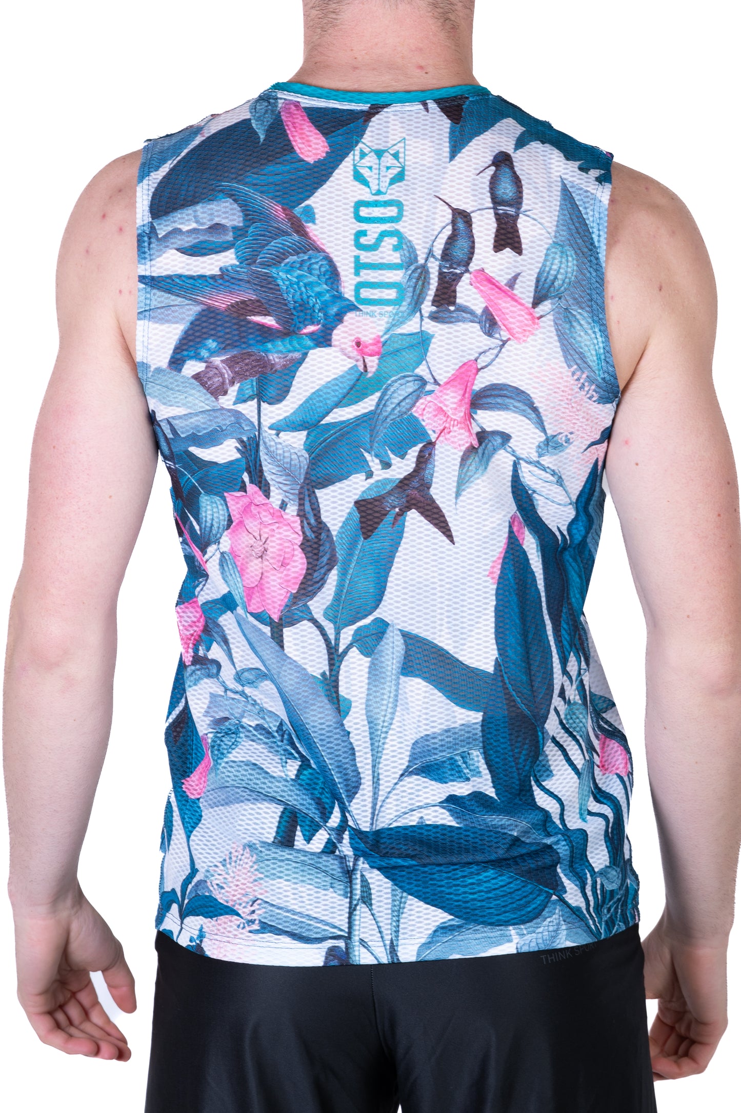 Camiseta sem mangas masculina - Garden
