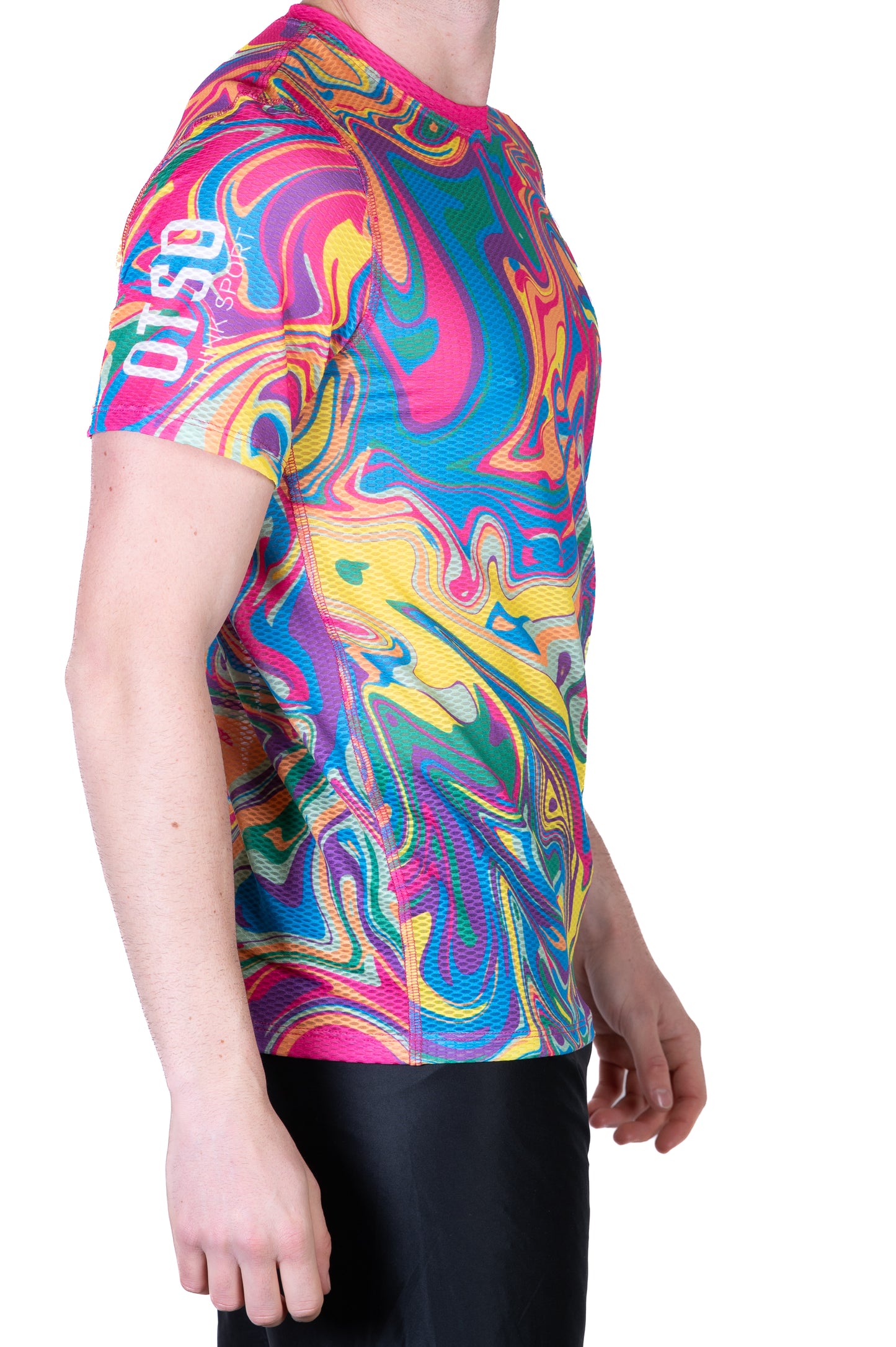 T-shirt de manga curta para homem - Psychedelic