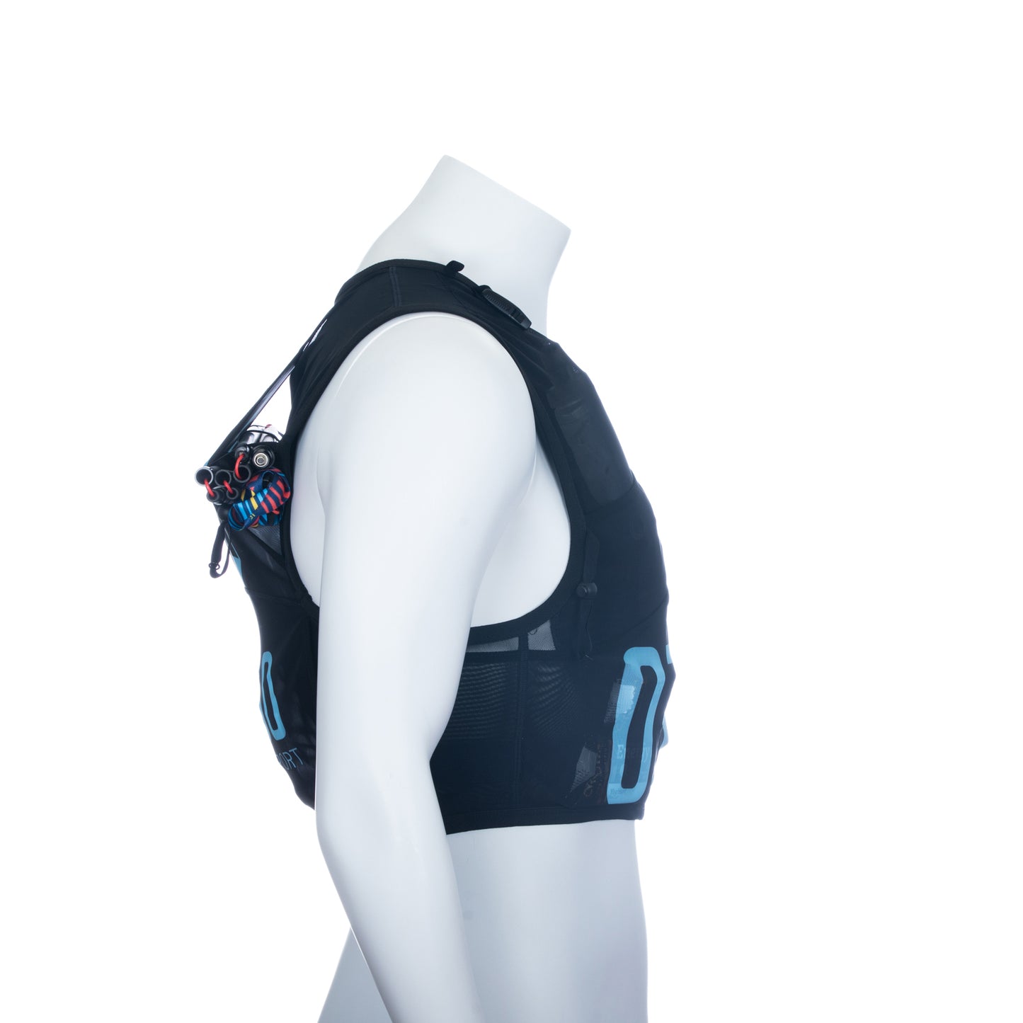 Trail Running Backpack Black & Turquoise
