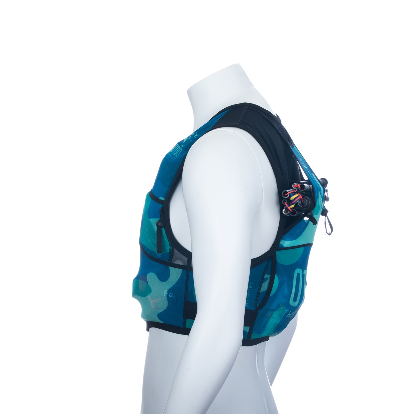 Trail Running Backpack Camo Grey