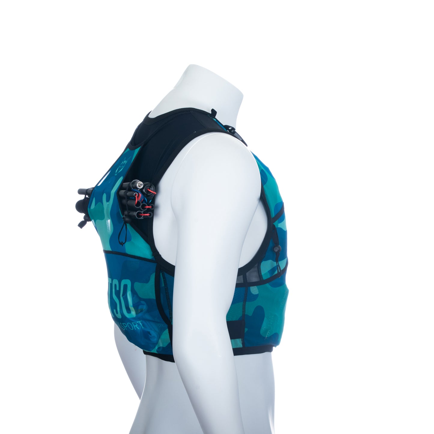 Trail Running Backpack Camo Grey