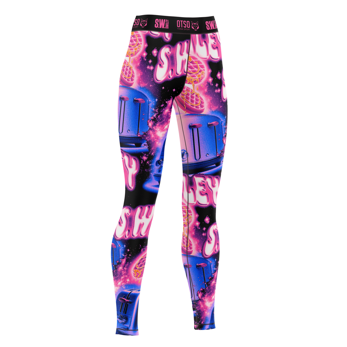 Leggings - S.W.Smiley Concrete Canvas Tostapane